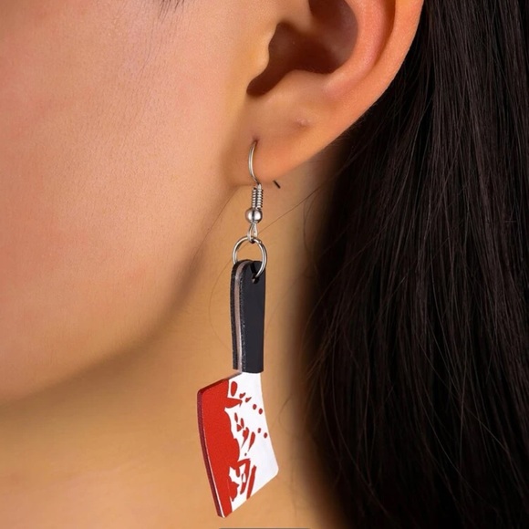 A+ Boutique Jewelry - 🩸Butcher Knife Earrings 🩸